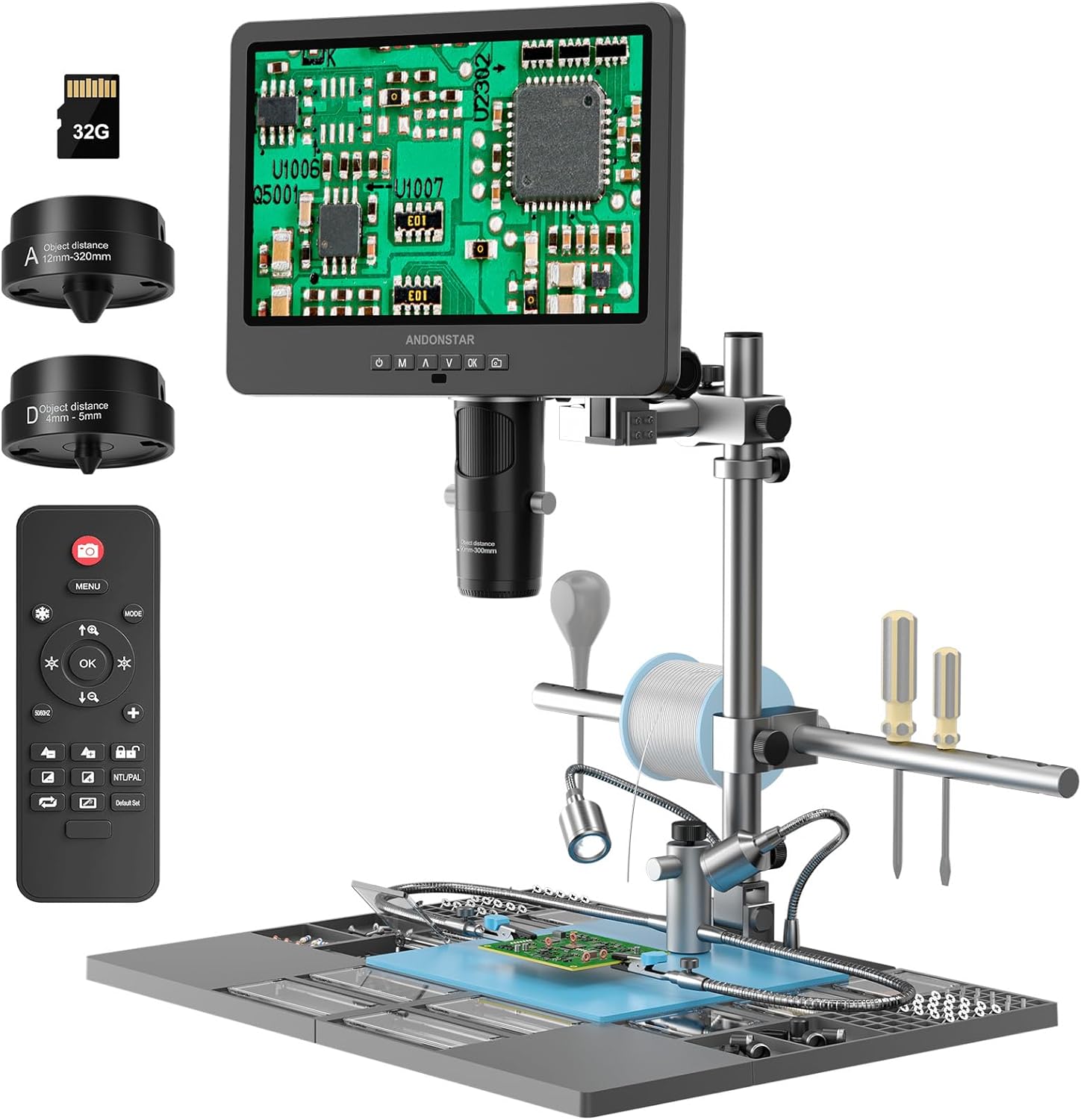 Electronics Repair Plus - Andonstar AD249SM Plus 10.1'' Digital Soldering