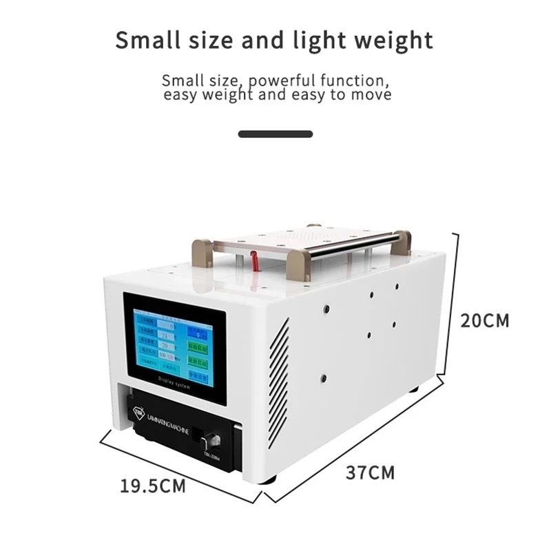 TBK-208M 3 in 1 OCA Laminator  - đánh giá và giá Screen Separator Machine