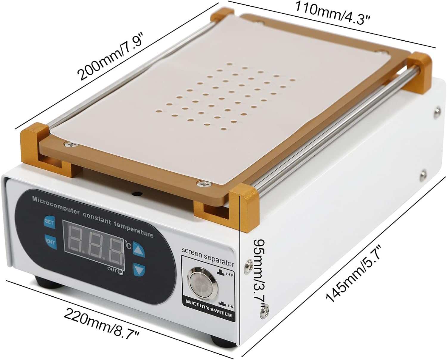 7 Inch LCD Screen Separator Ma - đánh giá và giá Screen Separator Machine