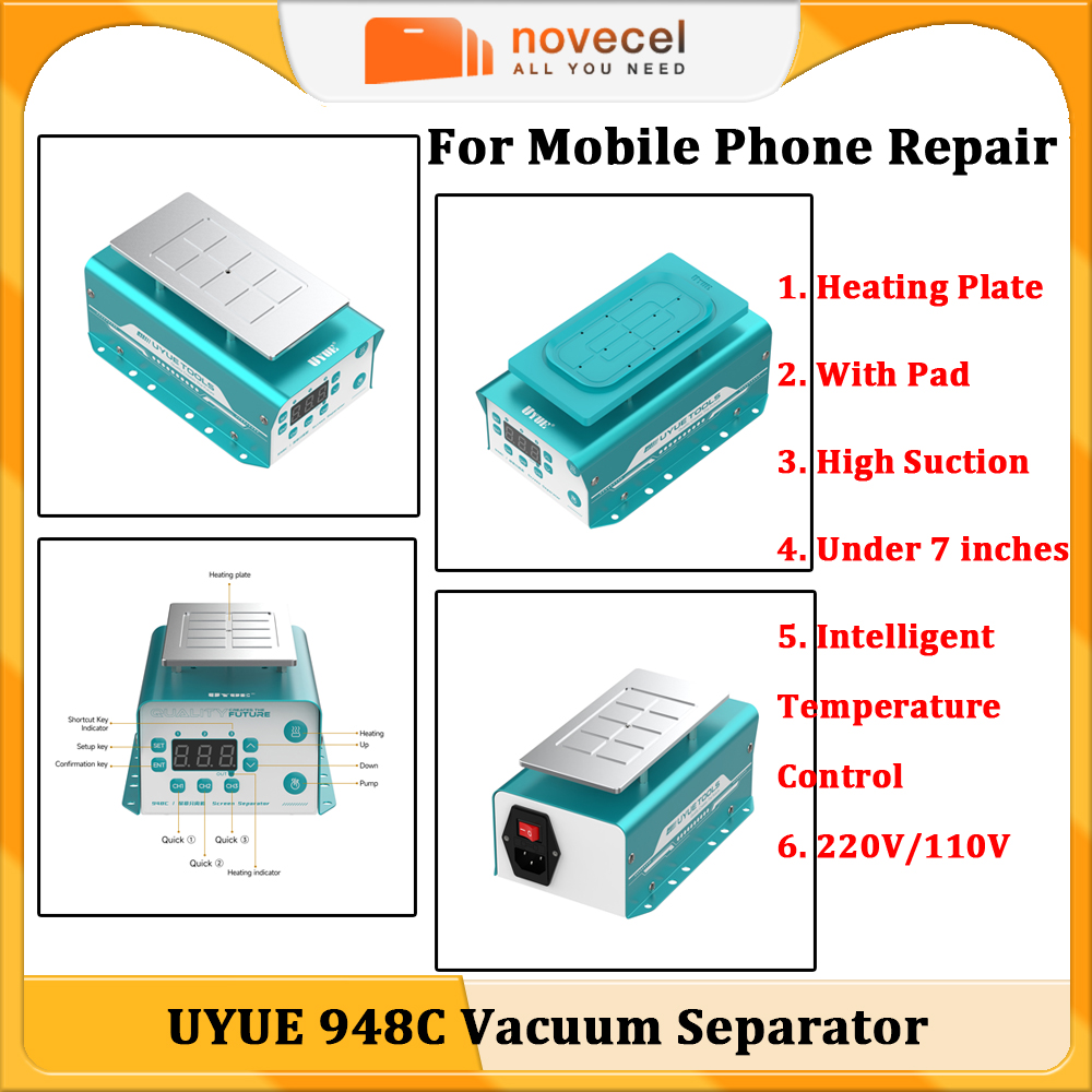 UYUE 948C LCD Screen Vacuum Se - đánh giá và giá Screen Separator Machine