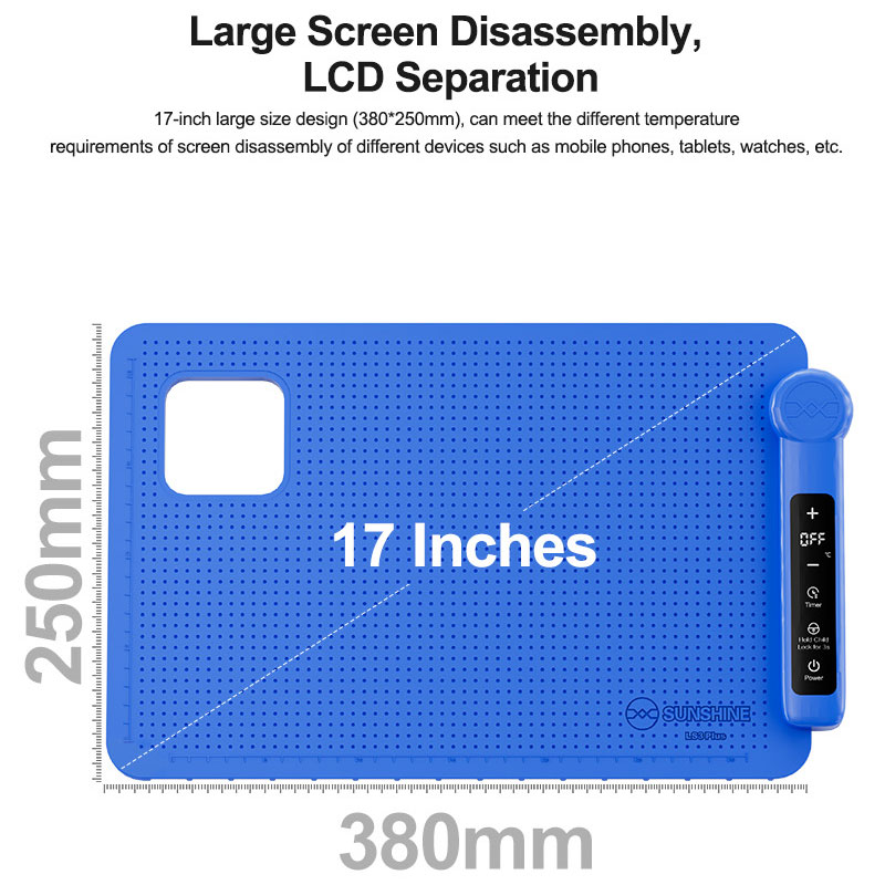 SUNSHINE LS3 PLUS 17 Inches LC - đánh giá và giá Screen Separator Machine