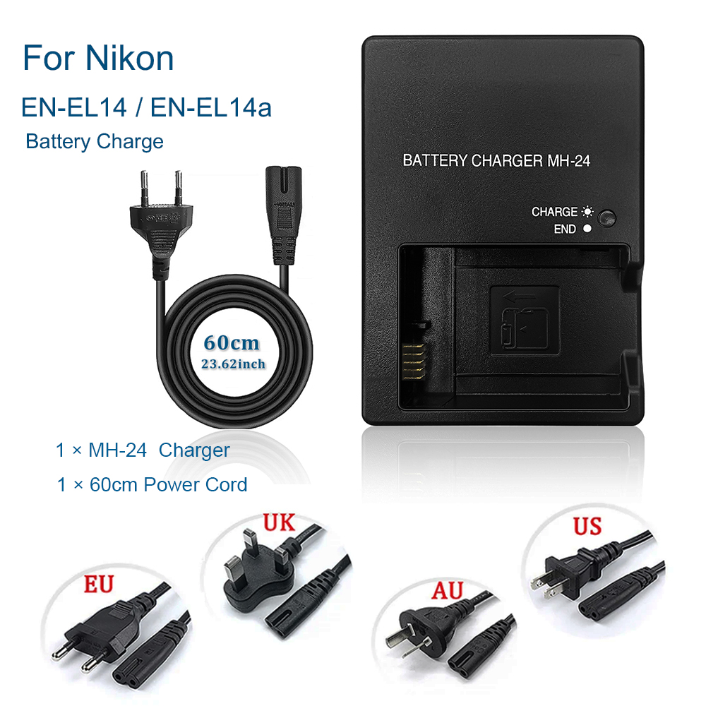MH-24 Battery Charger for Niko - đánh giá và giá Nikon Camera D3500